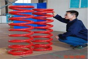 Velké cívky Jarní automobilové pružiny